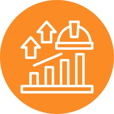 Diyagramı olan bir binanın vektör çizimi