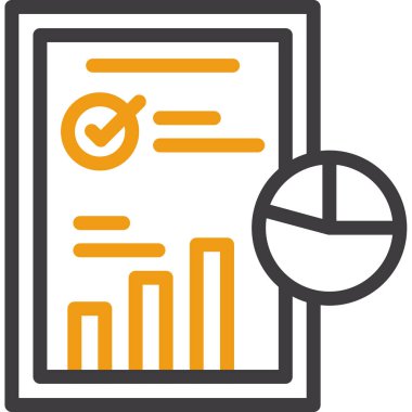 Analiz şeması vektör illüstrasyonu