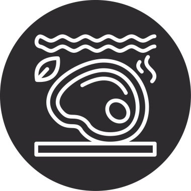 Et simgesinin vektör illüstrasyonu