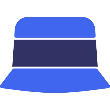 Şapka. Web simgesi basit illüstrasyon