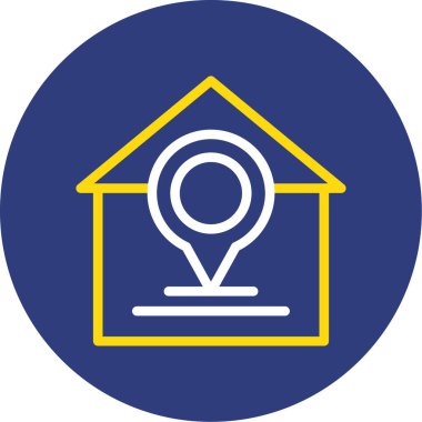 Vektör Ev simgesi illüstrasyonu