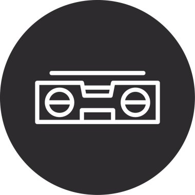 Modern b 'nin vektör illüstrasyonu eksik simgesi