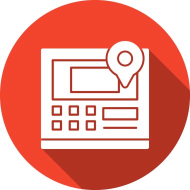 Modern b 'nin vektör illüstrasyonu eksik simgesi