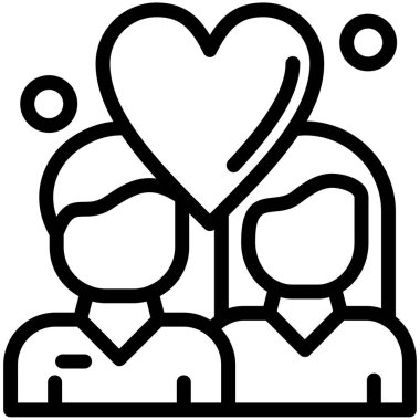 toplum insanları ana hatlar biçiminde grup simgesi