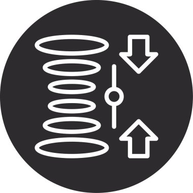 ok simgesinin vektör illüstrasyonu