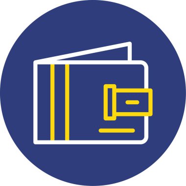 Kitap simgesi, modern basit illüstrasyon