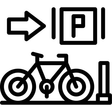 Bisiklet park simgesi