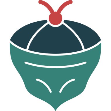 Bebeğim. Web simgesi basit illüstrasyon