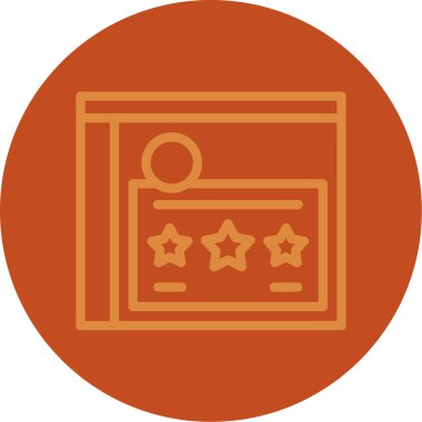 Seo simgesinin vektör illüstrasyonu