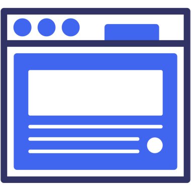 tarayıcı web tasarım simgesi