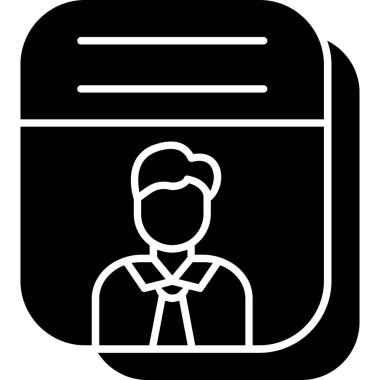 İş ve finans simgesinin vektör illüstrasyonu