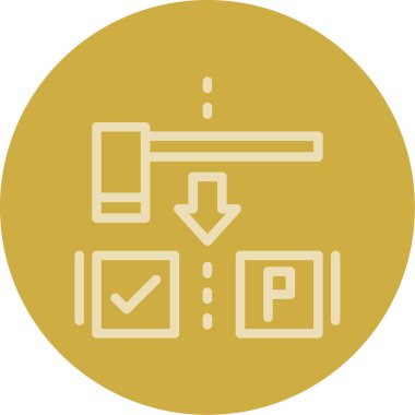 Kolayca düzenleyebilen ve düzenleyebilen izole edilmiş vektör simgesini kontrol et