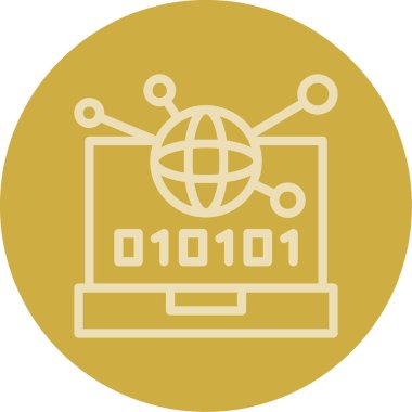 seo modern simgesinin vektör illüstrasyonu