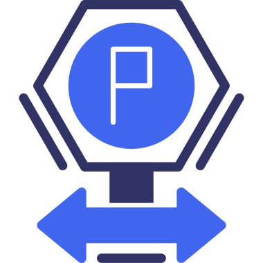 yön konum haritası simgesi