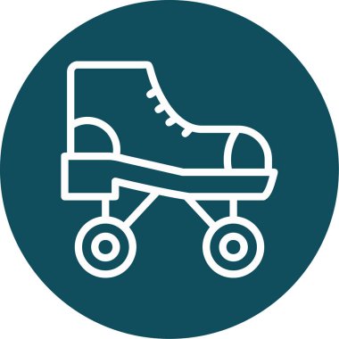 vector illustration of skate icon