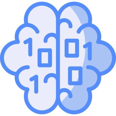 yapay zeka beyin simgesi