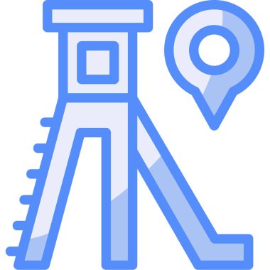 Yön. Web simgesi basit tasarım