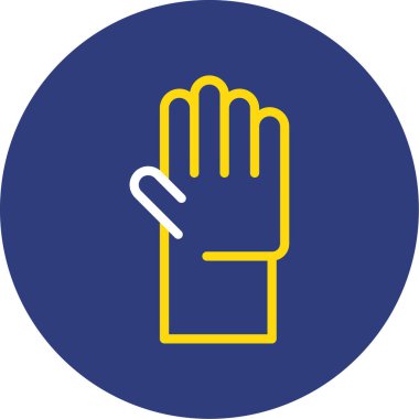 Yumuşak mavi arkaplanda izole edilmiş modayı takip eden el imleci simgesi simgesi