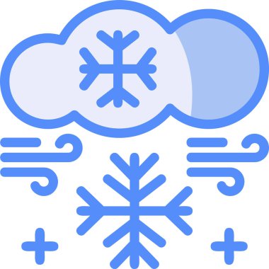 Hava durumu ikonu. Basit resimleme