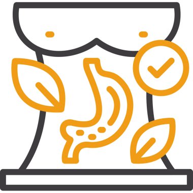 yemek pişirme simgesi ana hatlarıyla