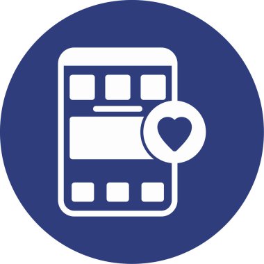 Vektör Mobil simge illüstrasyonu