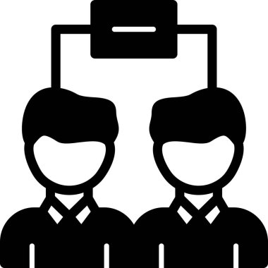 İnsanların minimalist vektör illüstrasyonu