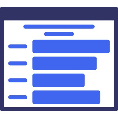 Web Arayüzü. Basit illüstrasyon