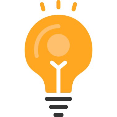 ampul ışık fikir simgesi