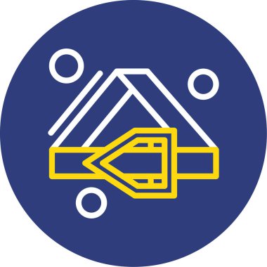 Modern b 'nin vektör illüstrasyonu eksik simgesi