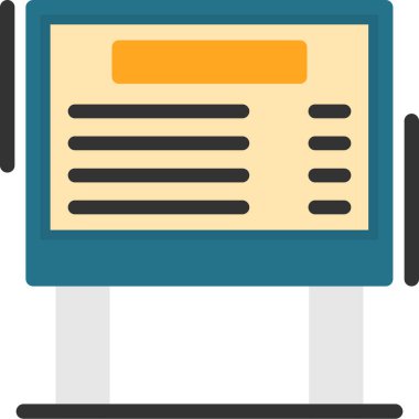 belge dosya iş simgesi - özet biçimi