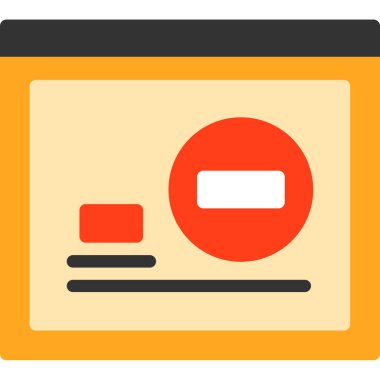 Web tasarım simgesi, vektör illüstrasyonu