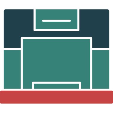 Modern b 'nin vektör illüstrasyonu eksik simgesi