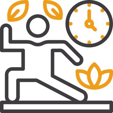 zaman yönetimi saat simgesi