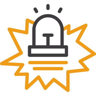 Uyarı ışığı simgesi ana hat biçiminde