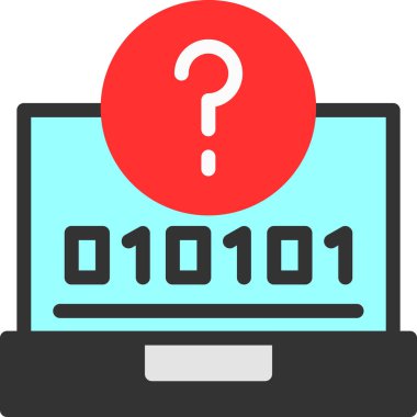 Bilgisayar hatası. Web simgesi basit tasarım