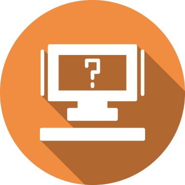 Soru işareti. Web simgesi