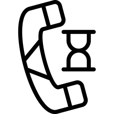 el telefonu arama simgesi ana hat biçiminde