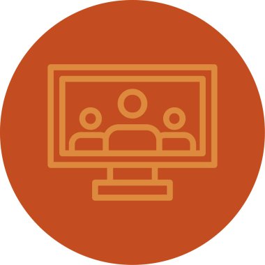 bilgisayar simgesi vektör illüstrasyonu