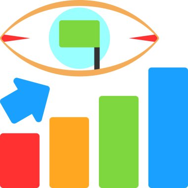 Bir grafik ve grafiğin vektör çizimi