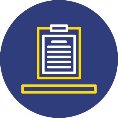 Eğitim simgesinin vektör illüstrasyonu