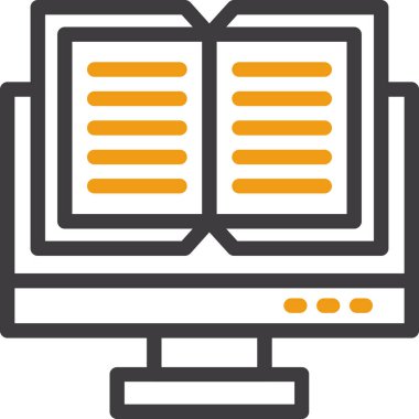 dizüstü bilgisayar web simgesi basit tasarım