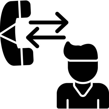 Çağrı merkezi. Basit resimleme