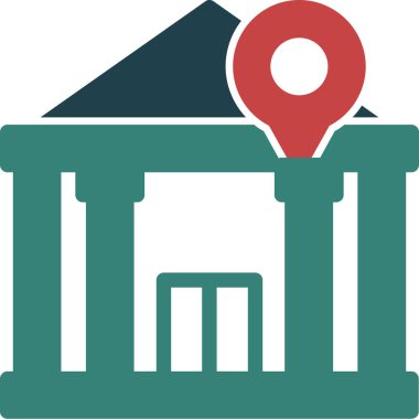 konum haritası simgesi simgesi