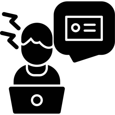 Müşteri servisi vektör simgesi