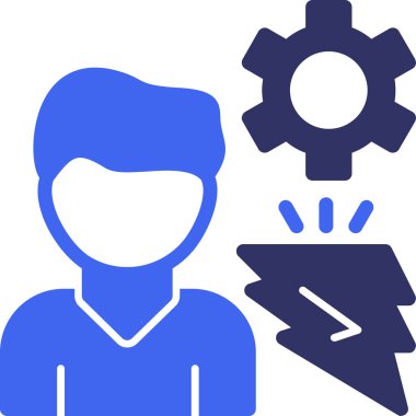 kullanıcı. Web simgesi basit tasarım