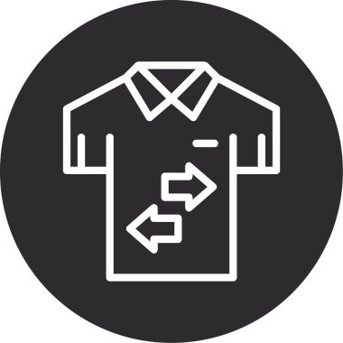 Bir insan simgesinin vektör illüstrasyonu