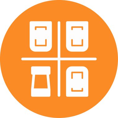 Modern b 'nin vektör illüstrasyonu