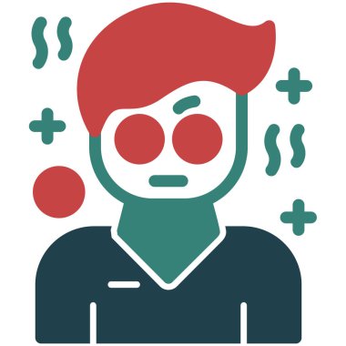 man simgesi vektör illüstrasyon tasarımı