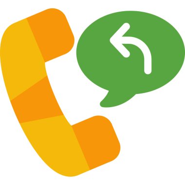 Çağrı. Web simgesi basit illüstrasyon