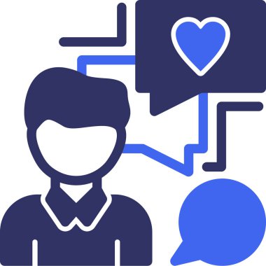 sohbet iletişim simgesi